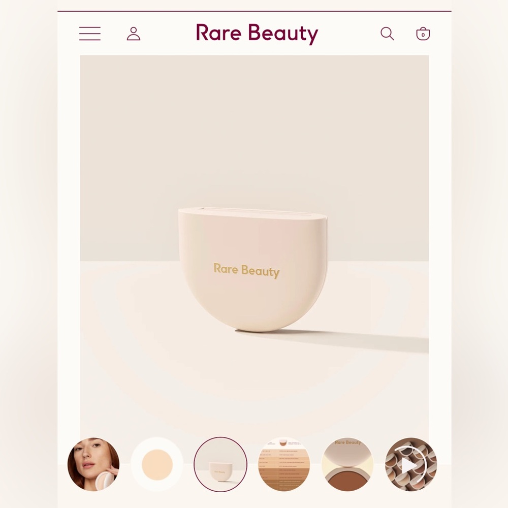Rare Beauty True To Myself Tinted Pressed Finishing Powder-ivory